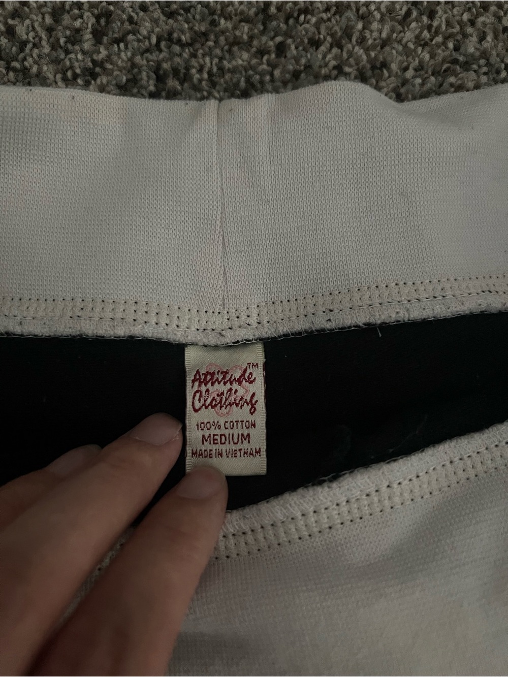 Attitude Clothing size Medium mini skirt, says “Hawaii” across the back.